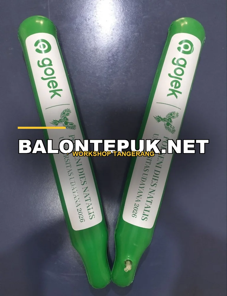 Balon Tepuk Dies Natalis Porseni Universitas Udayana Gojek - Bukti Dokumentasi Produksi Balontepuk.Net