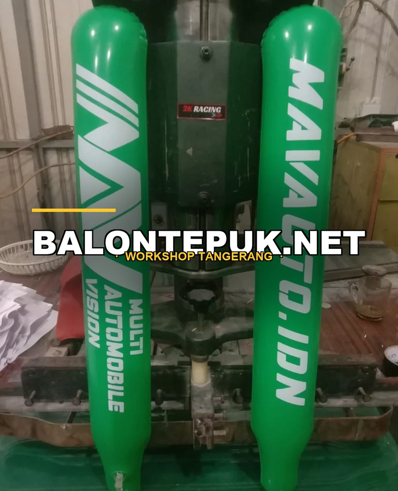Balon Tepuk Multi Automobile Vision di Mesin Sealing - Bukti Dokumentasi Produksi Balontepuk.Net