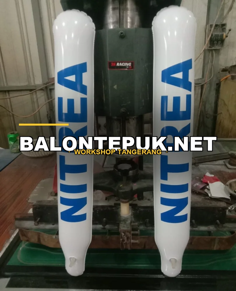 Balon Tepuk Promosi Nitrea Pupuk di Mesin Produksi - Bukti Dokumentasi Produksi Balontepuk.Net