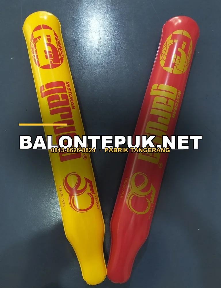 Balon Tepuk HUT 50 Tahun Restoran Garuda Emas - Bukti Dokumentasi Produksi Balontepuk.Net
