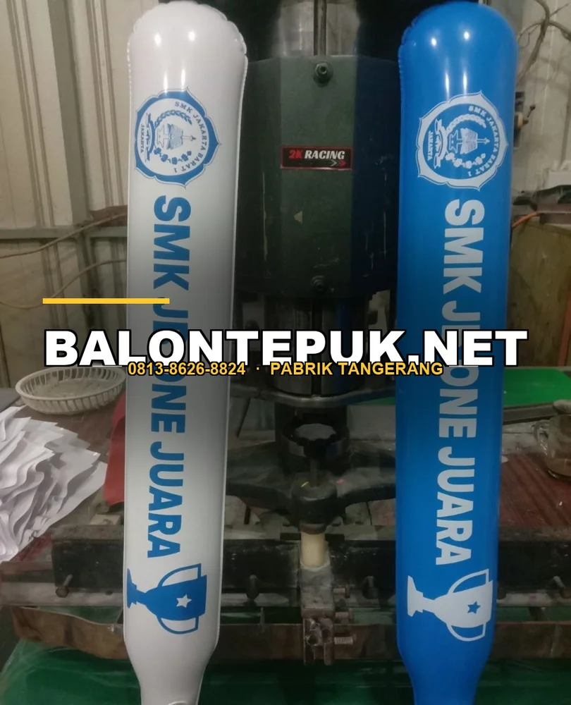 Balon Tepuk Suporter SMK Jakarta Barat 1 Juara - Bukti Dokumentasi Produksi Balontepuk.Net